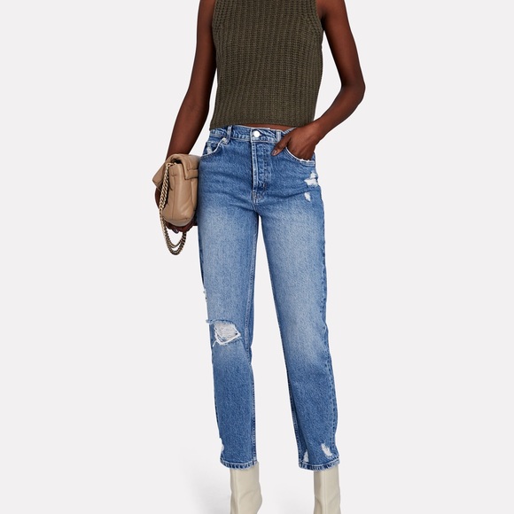RAILS THE MELROSE SLIM STRAIGHT LEG BUTTON FLY ARTIC DISTRESSED NWT SZ 30